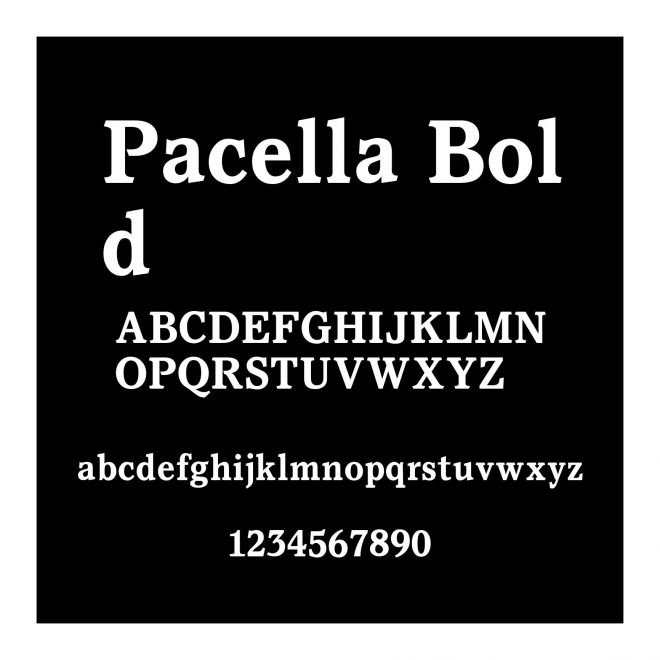 Pacella Bold