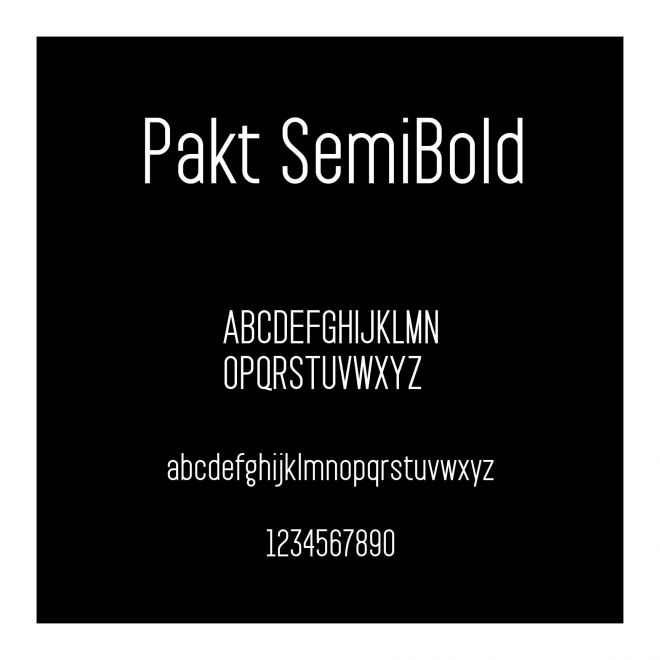 Pakt SemiBold