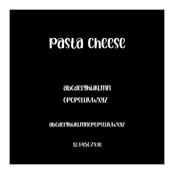 Pasta Cheese
