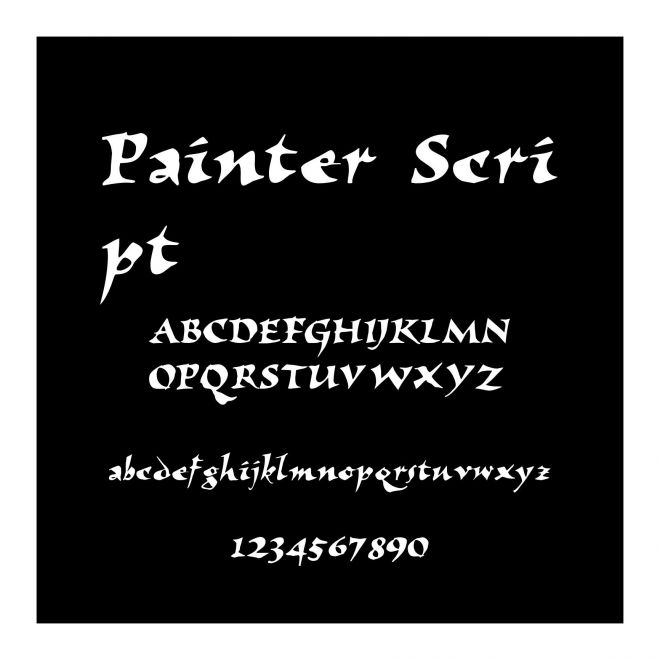Painter Script