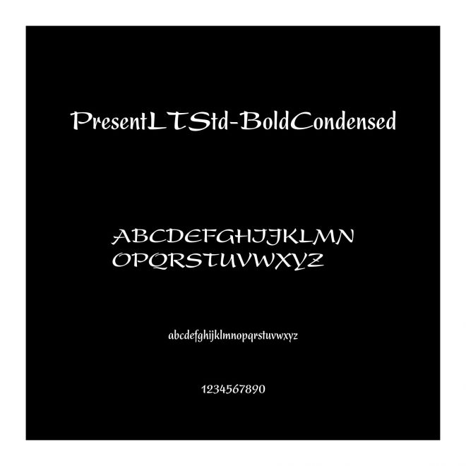 PresentLTStd-BoldCondensed