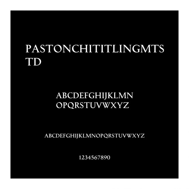 PastonchiTitlingMTStd