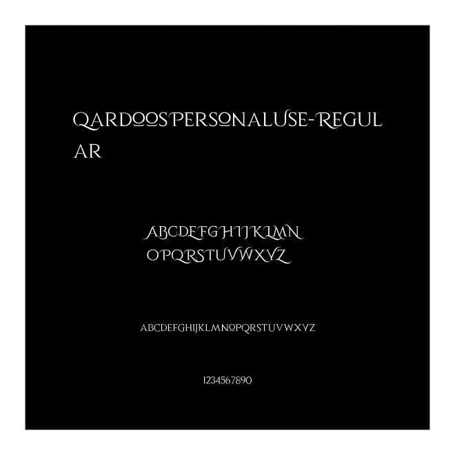 QardoosPersonalUse-Regular