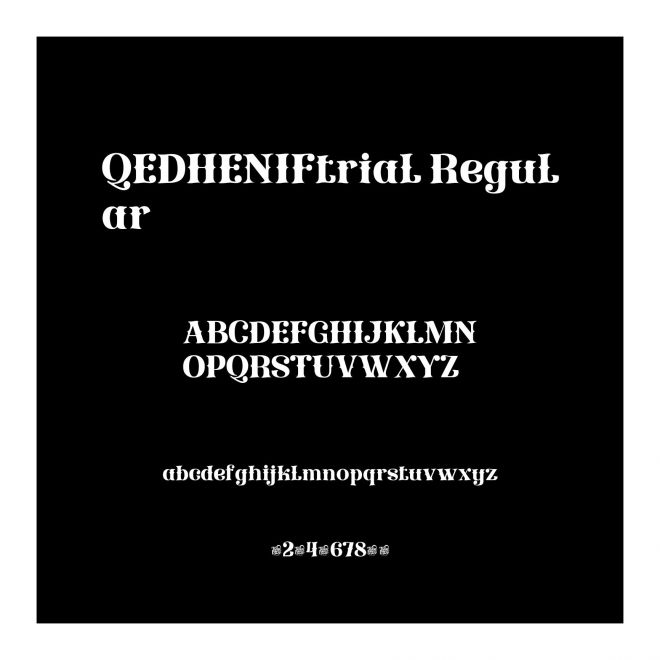 QEDHENIFtrial Regular