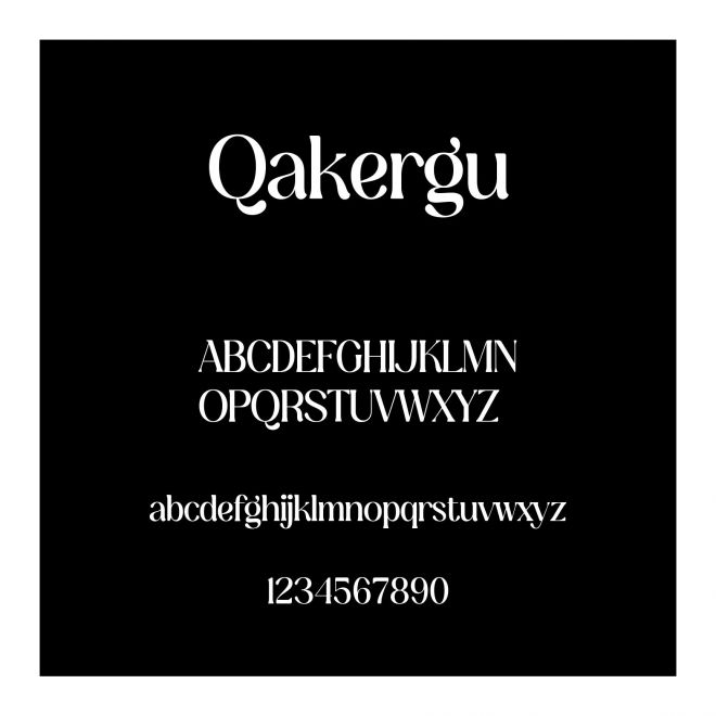 Qakergu