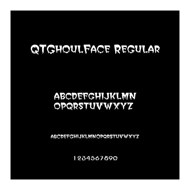 QTGhoulFace Regular