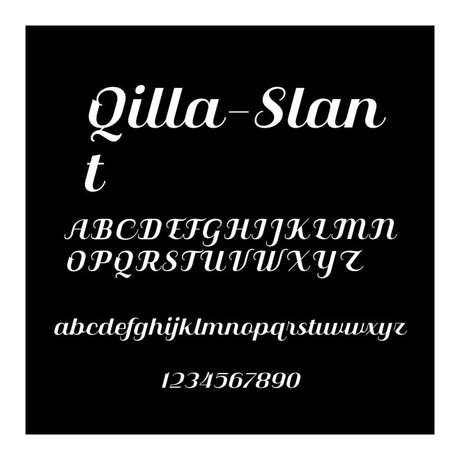 Qilla-Slant