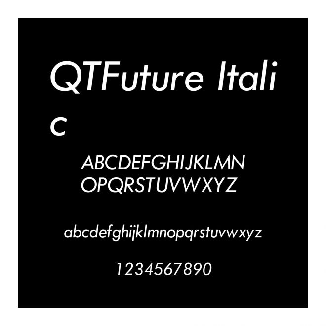 QTFuture Italic