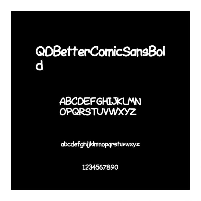 QDBetterComicSansBold
