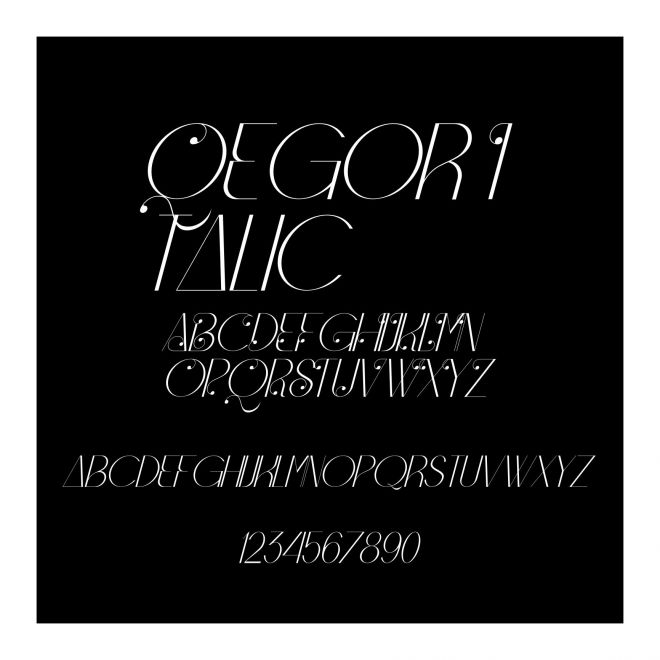 Qegor Italic