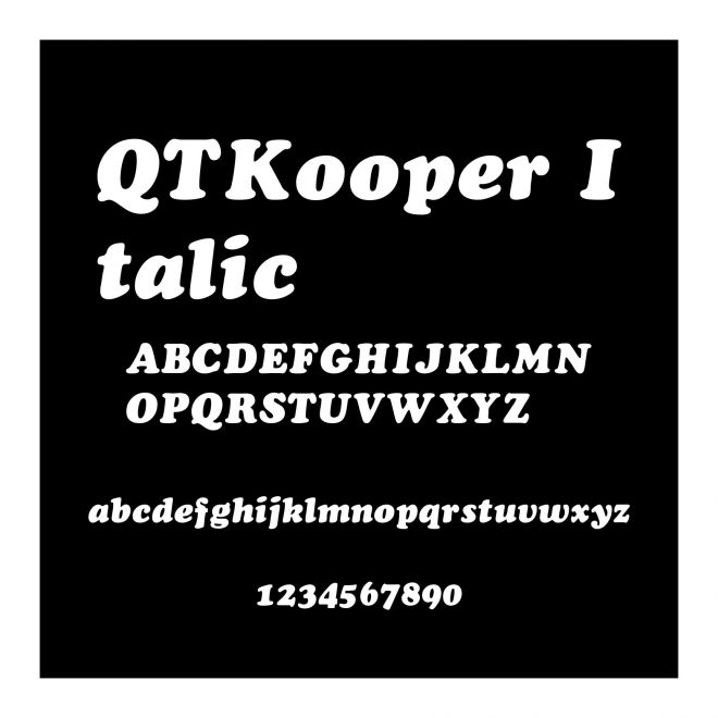 QTKooper Italic