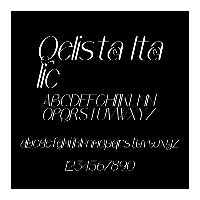 Qelista Italic