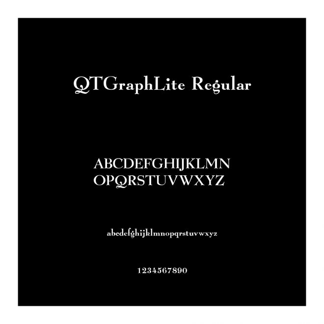 QTGraphLite Regular