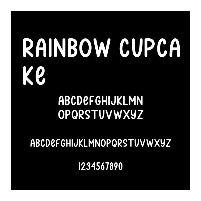 RAINBOW CUPCAKE