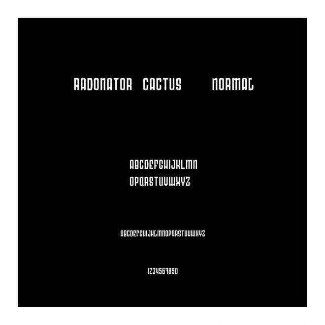 Radonator Cactus   Normal