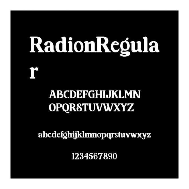 RadionRegular
