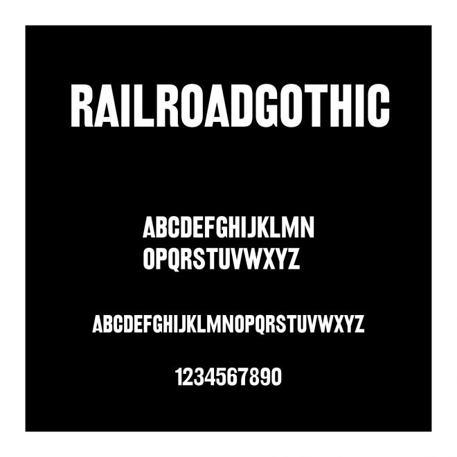 RailroadGothic