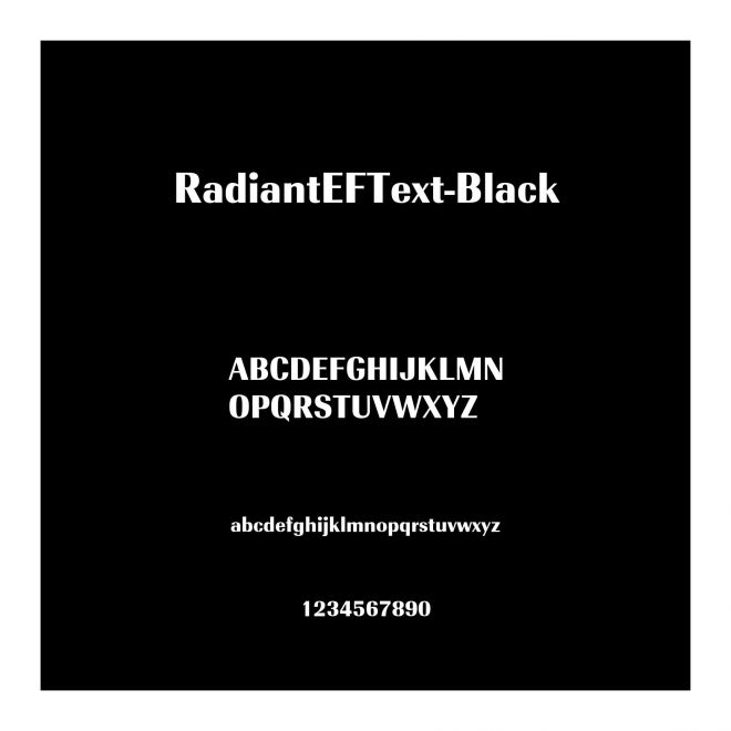 RadiantEFText-Black