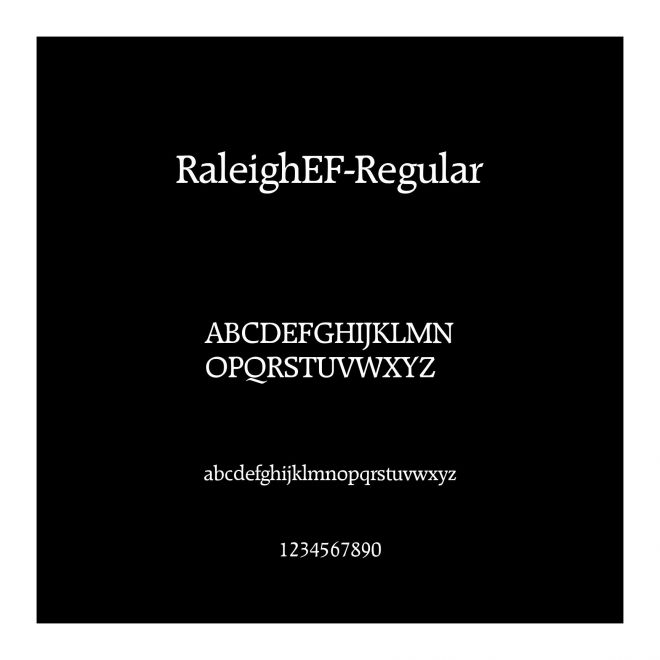 RaleighEF-Regular