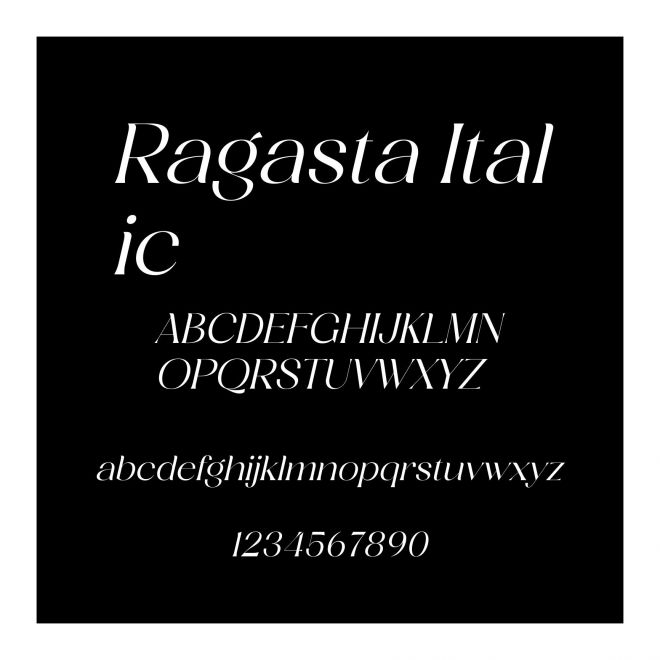 Ragasta Italic