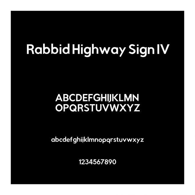 Rabbid Highway Sign IV