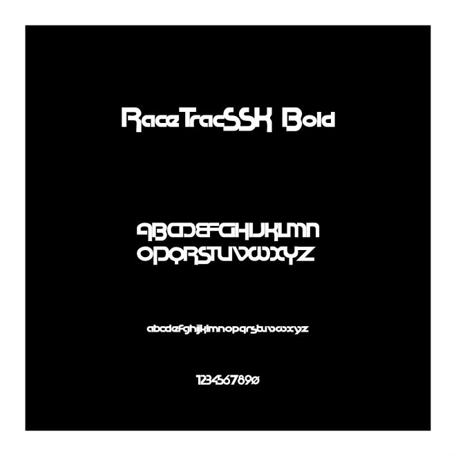 RaceTracSSK Bold