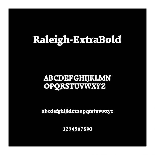 Raleigh-ExtraBold