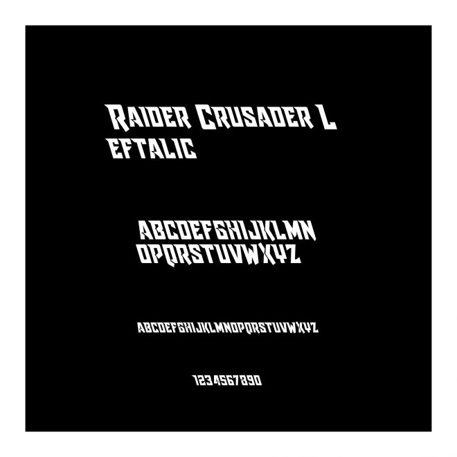Raider Crusader Leftalic