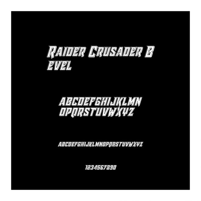 Raider Crusader Bevel