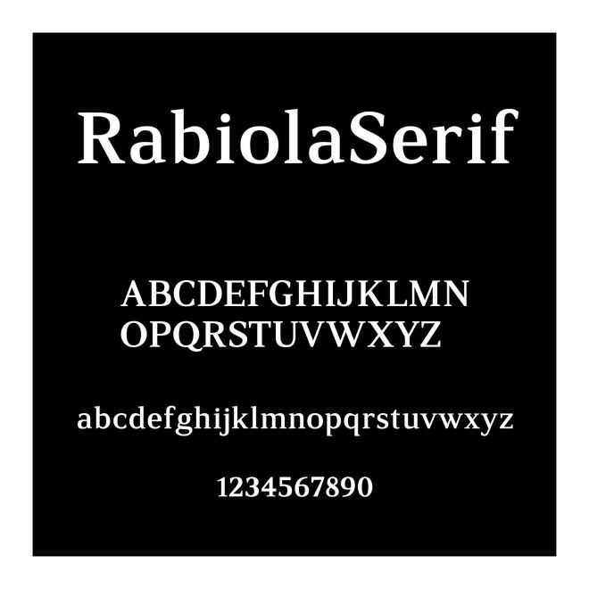 RabiolaSerif