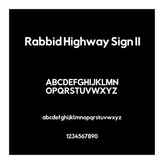 Rabbid Highway Sign II