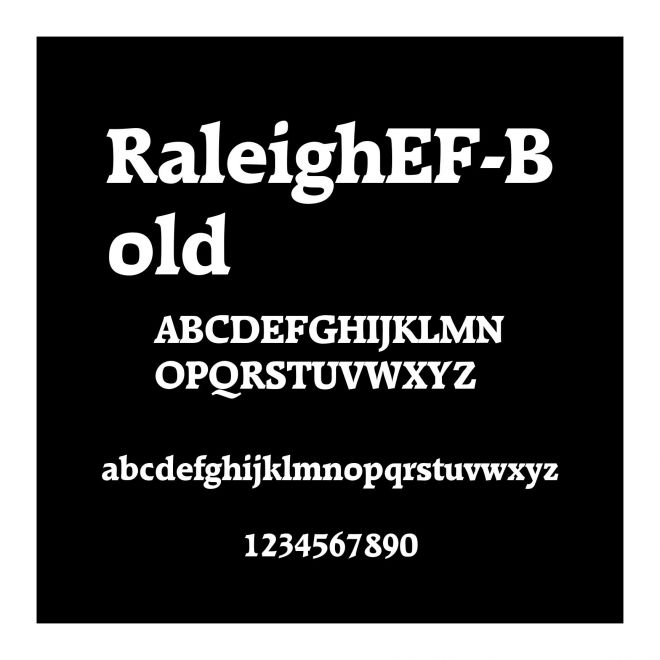RaleighEF-Bold