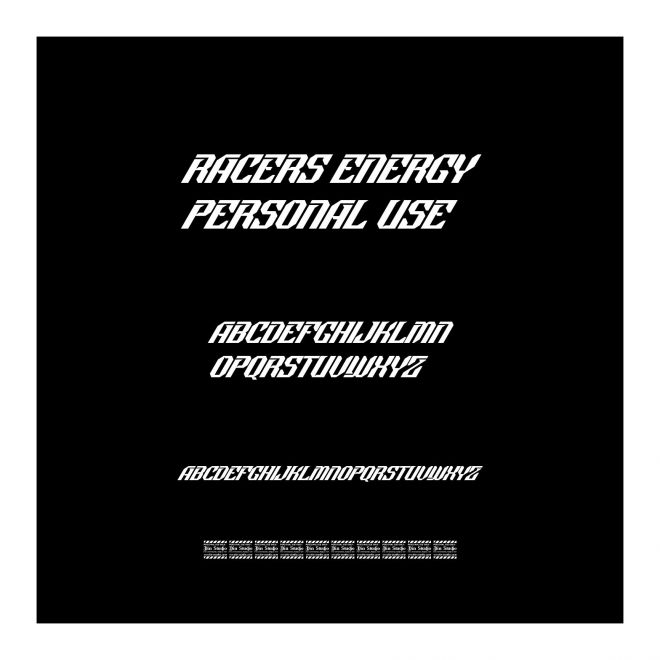 Racers Energy Personal Use
