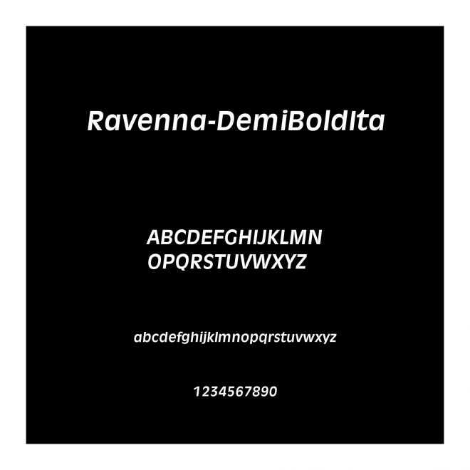 Ravenna-DemiBoldIta