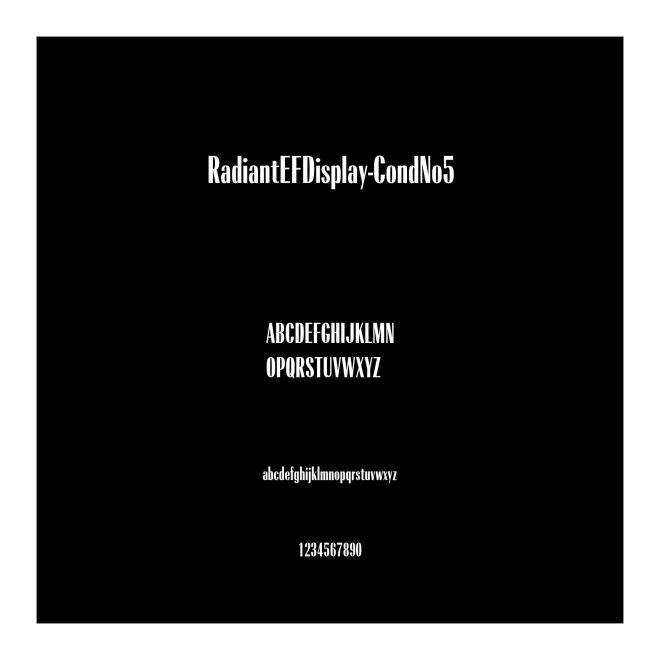 RadiantEFDisplay-CondNo5