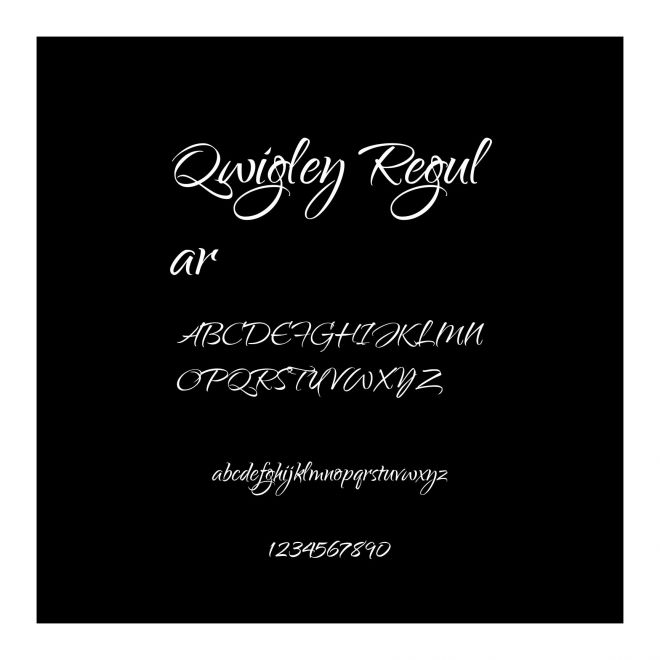 Qwigley Regular