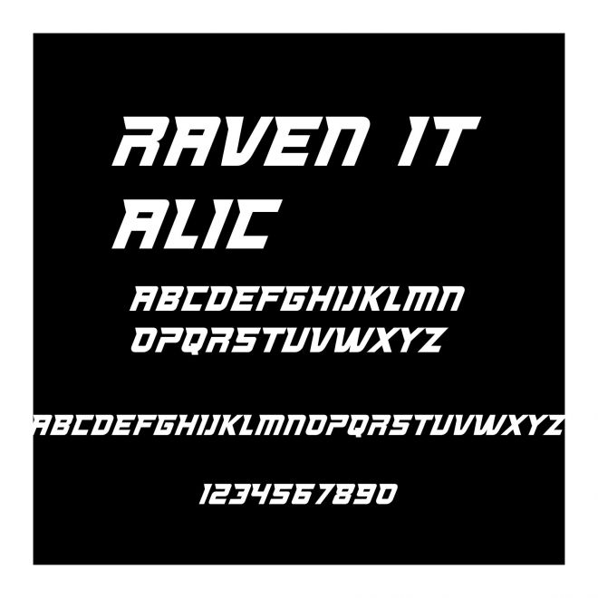 Raven Italic