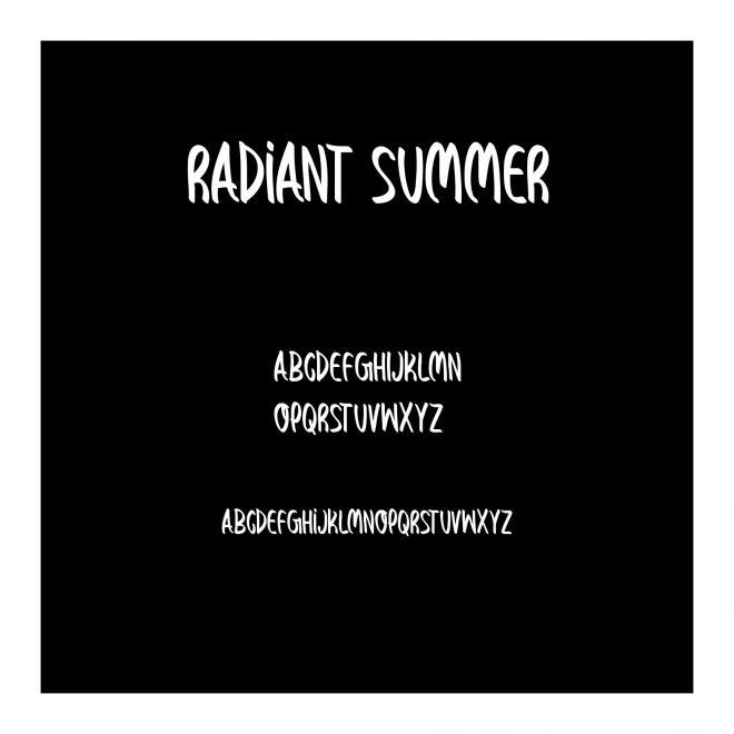 Radiant Summer