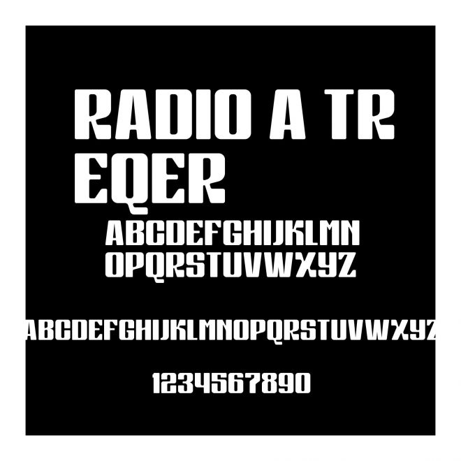 RADIO A TREQER