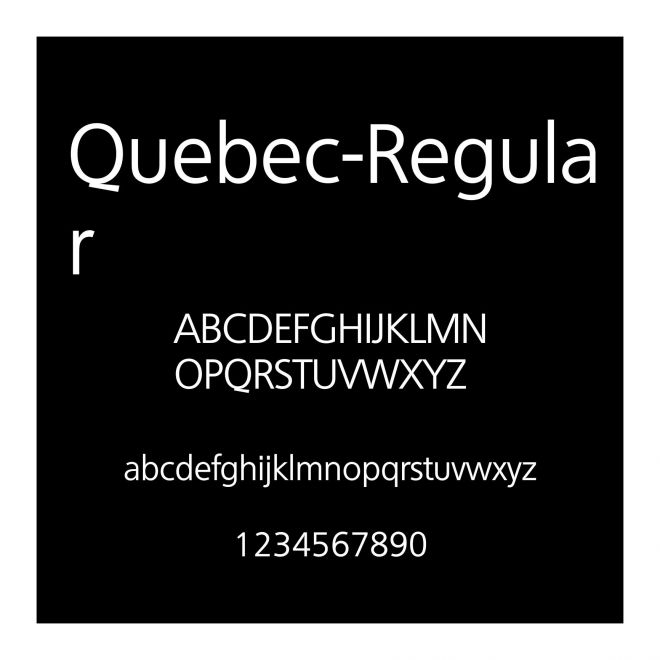 Quebec-Regular