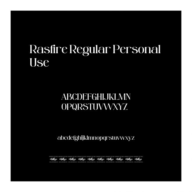 Rasfire Regular Personal Use