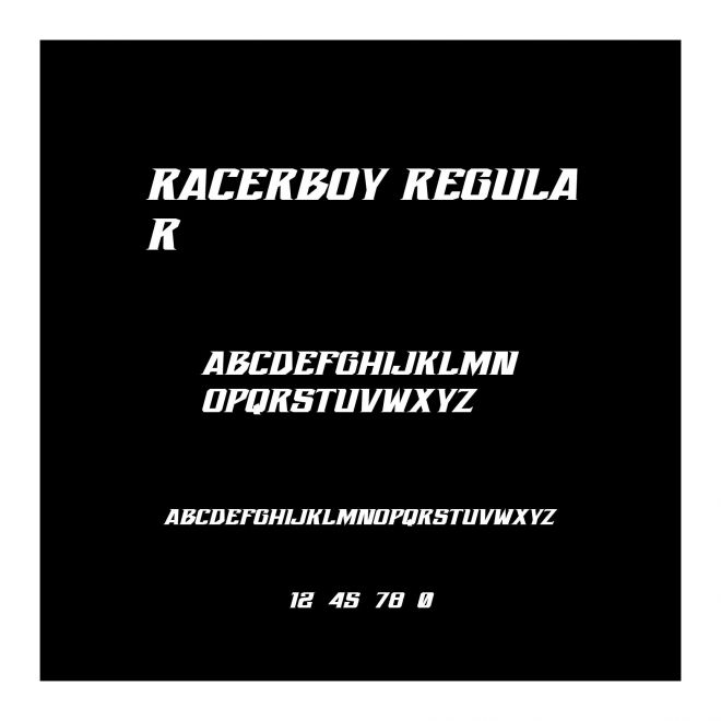 Racerboy Regular
