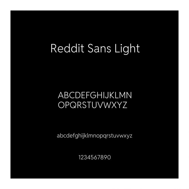 Reddit Sans Light