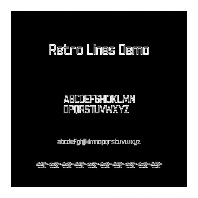Retro Lines Demo
