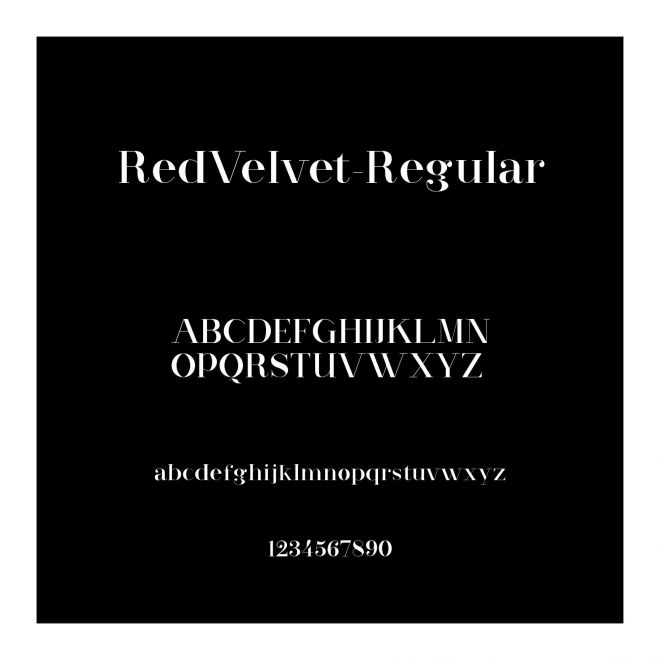RedVelvet-Regular