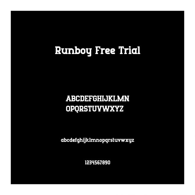 Runboy Free Trial