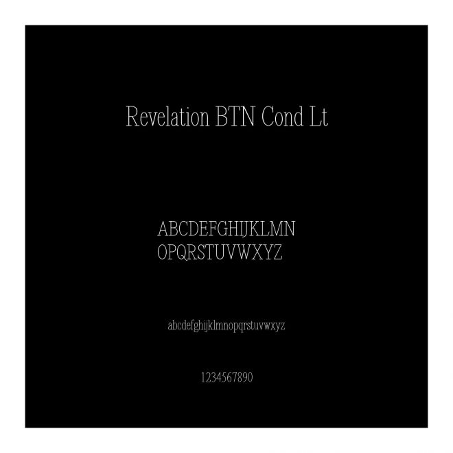 Revelation BTN Cond Lt