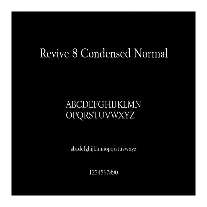 Revive 8 Condensed Normal