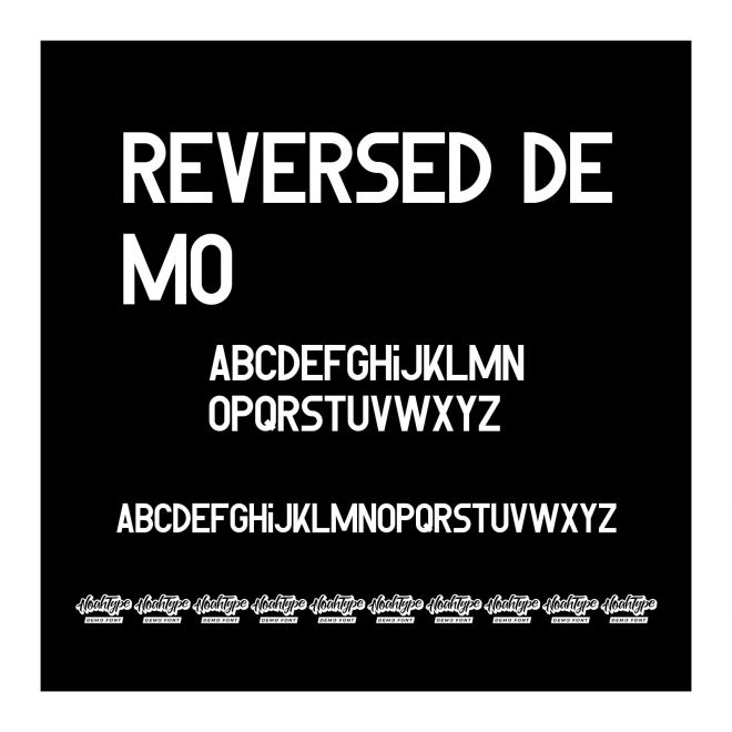 Reversed Demo