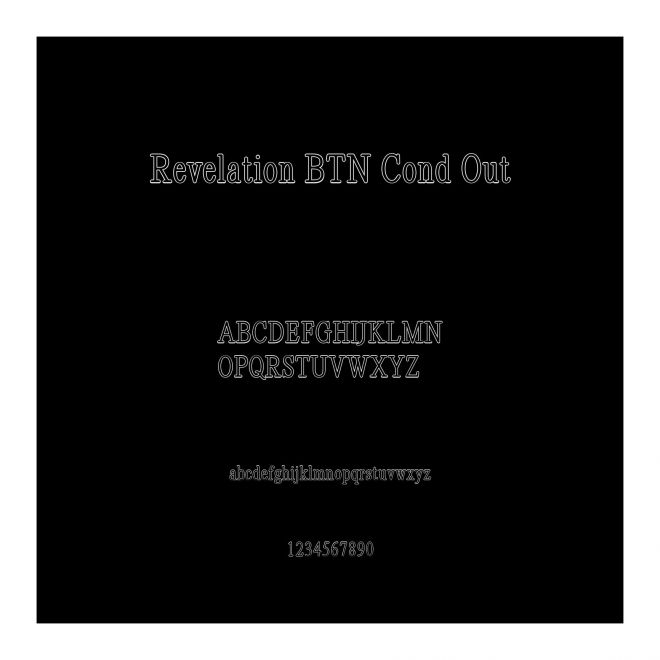 Revelation BTN Cond Out